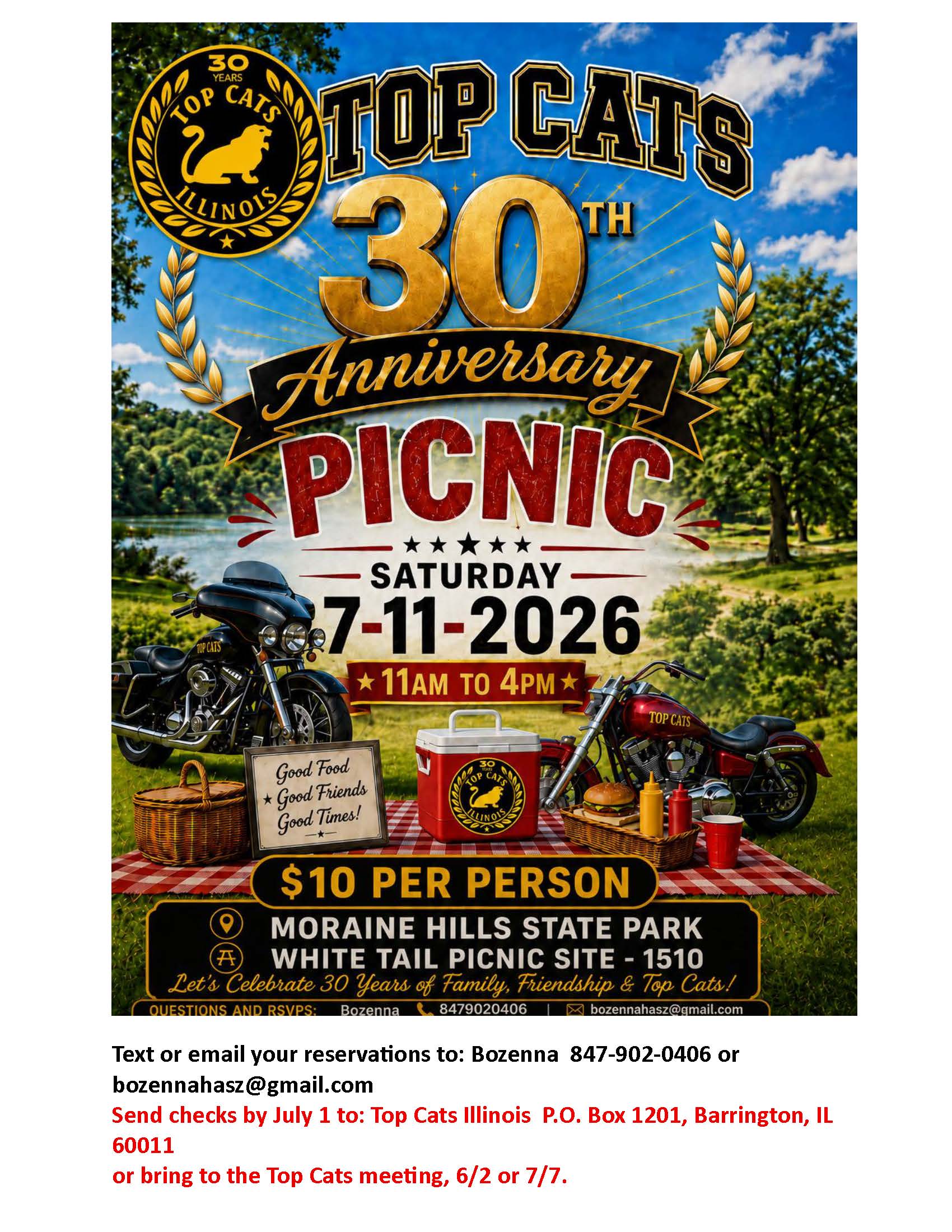 Flyer and Payment info